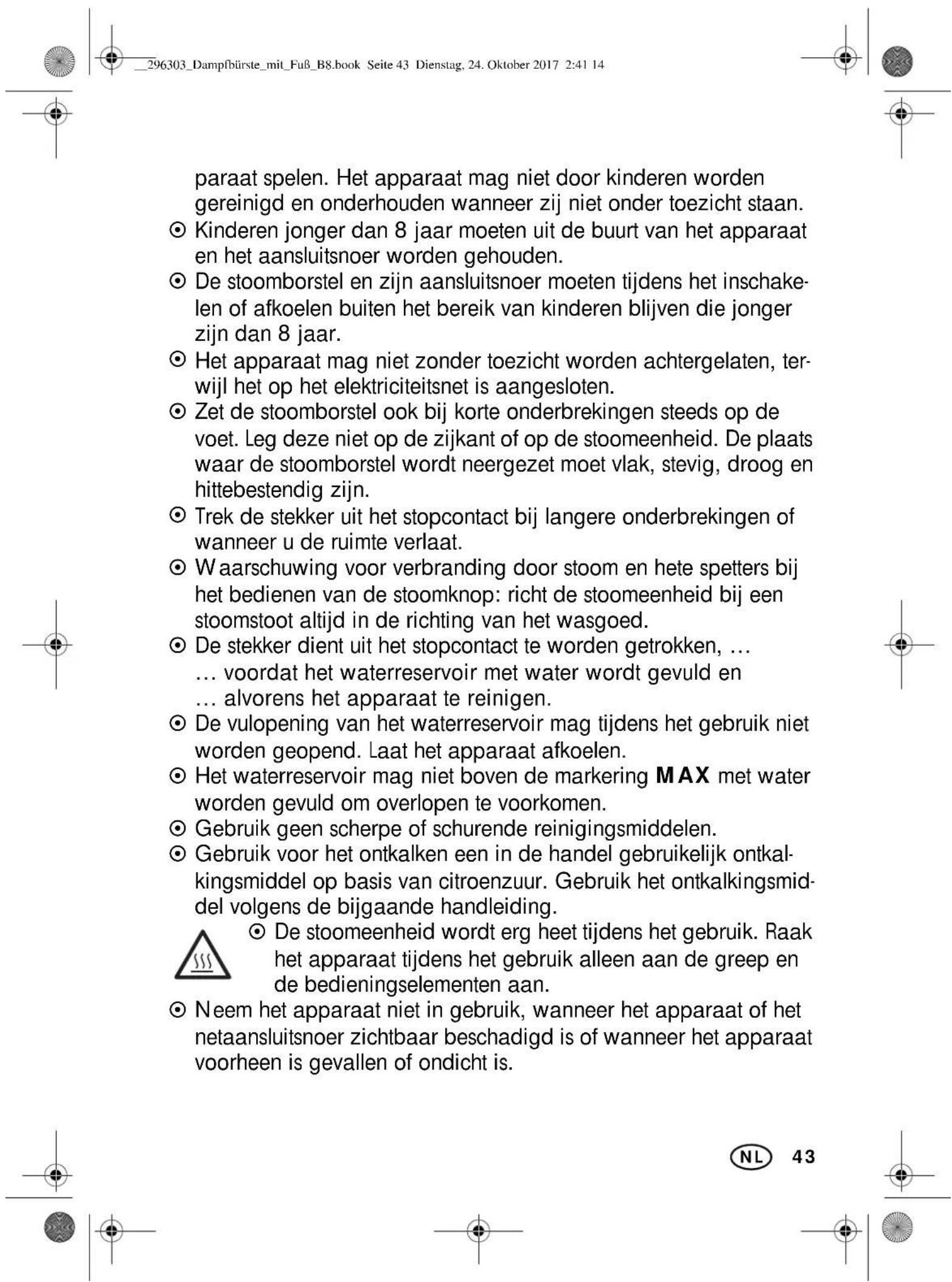 SILVERCREST SDRB 1000 B1 - Instructies voor een veilig gebruik - 2