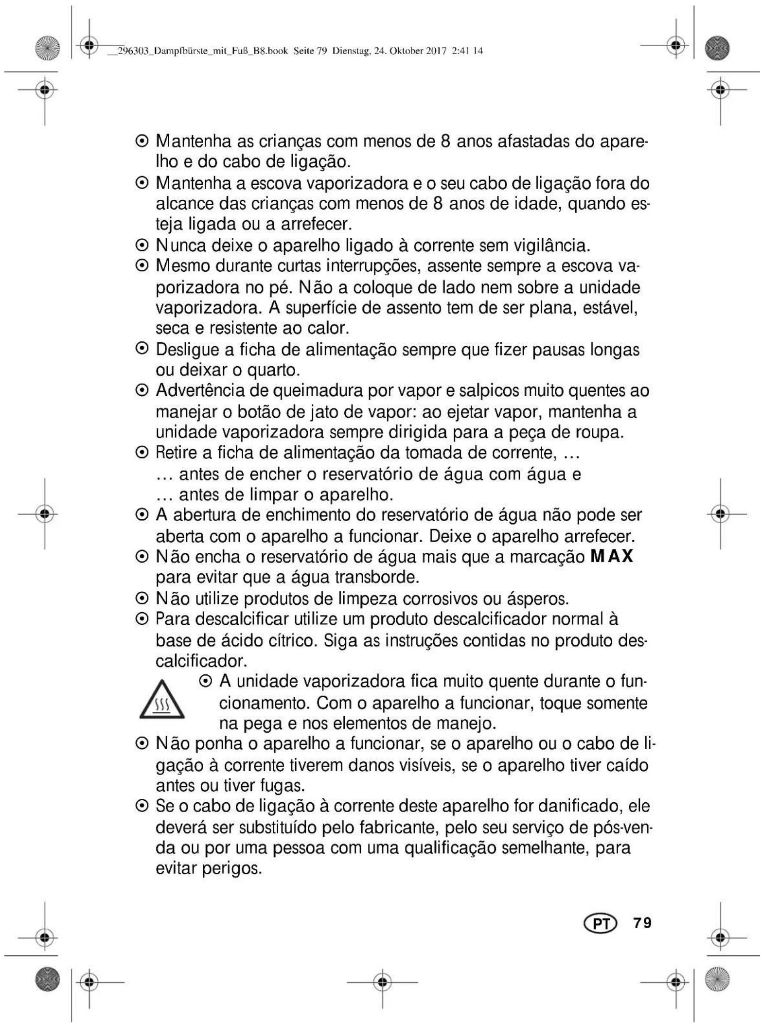 SILVERCREST SDRB 1000 B1 - PERIGO! Superficies quentes - 3