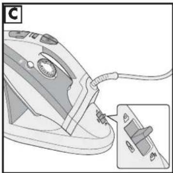 SILVERCREST SDBK 2400 C2 - DAMPSTRYGEJERN - 2