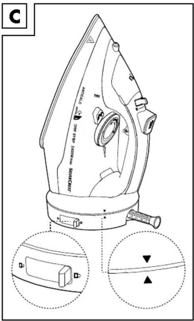 SILVERCREST SDBE 2600 A1 - NAPAROVACIA ŽEHLIČKA - 4