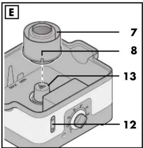 E 7 8 13 12