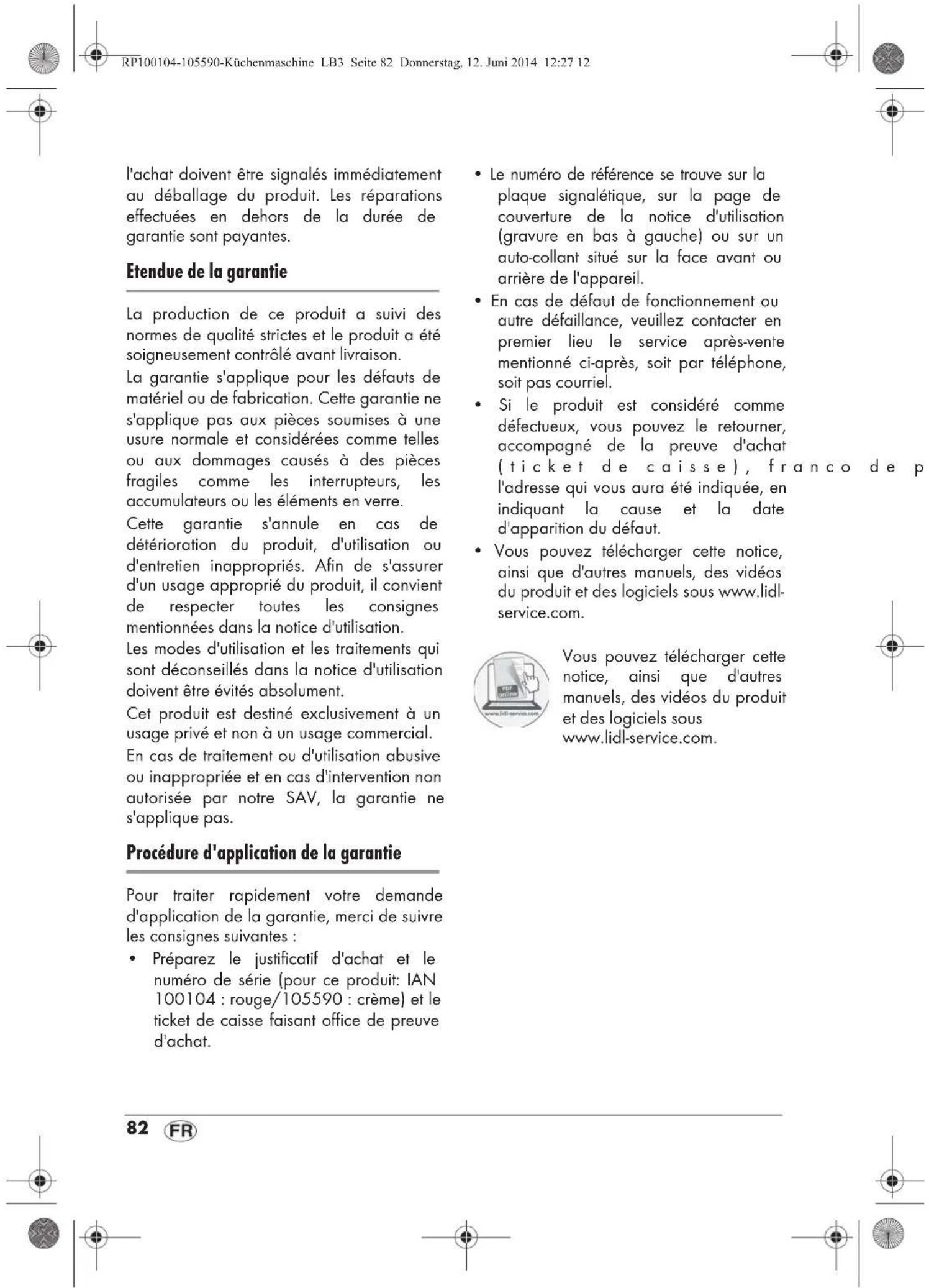 SILVERCREST SKMP 1200 A2 - Preparation : - 7