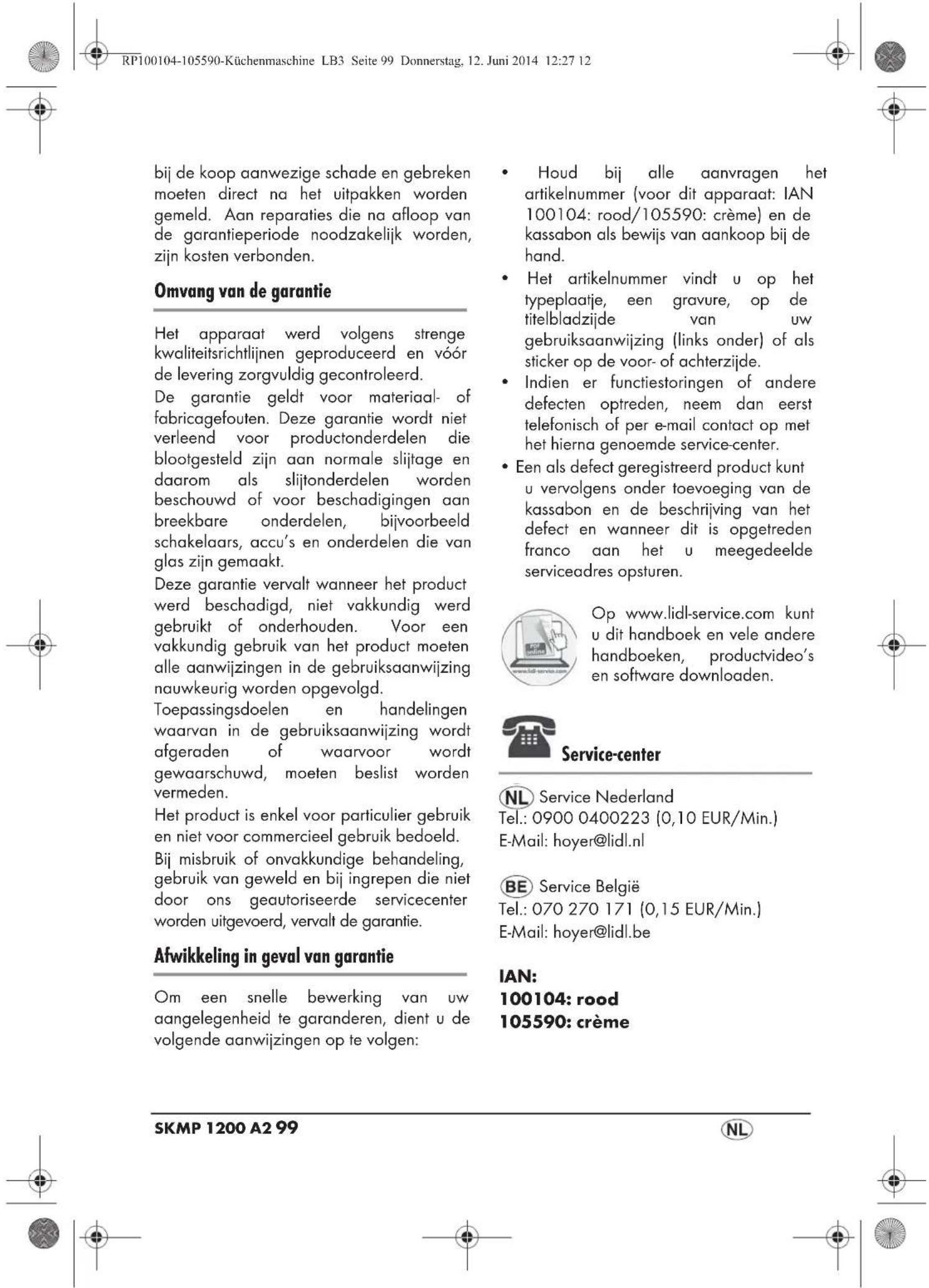 SILVERCREST SKMP 1200 A2 - Snelheid regelen, in- en uitschakelen - 8