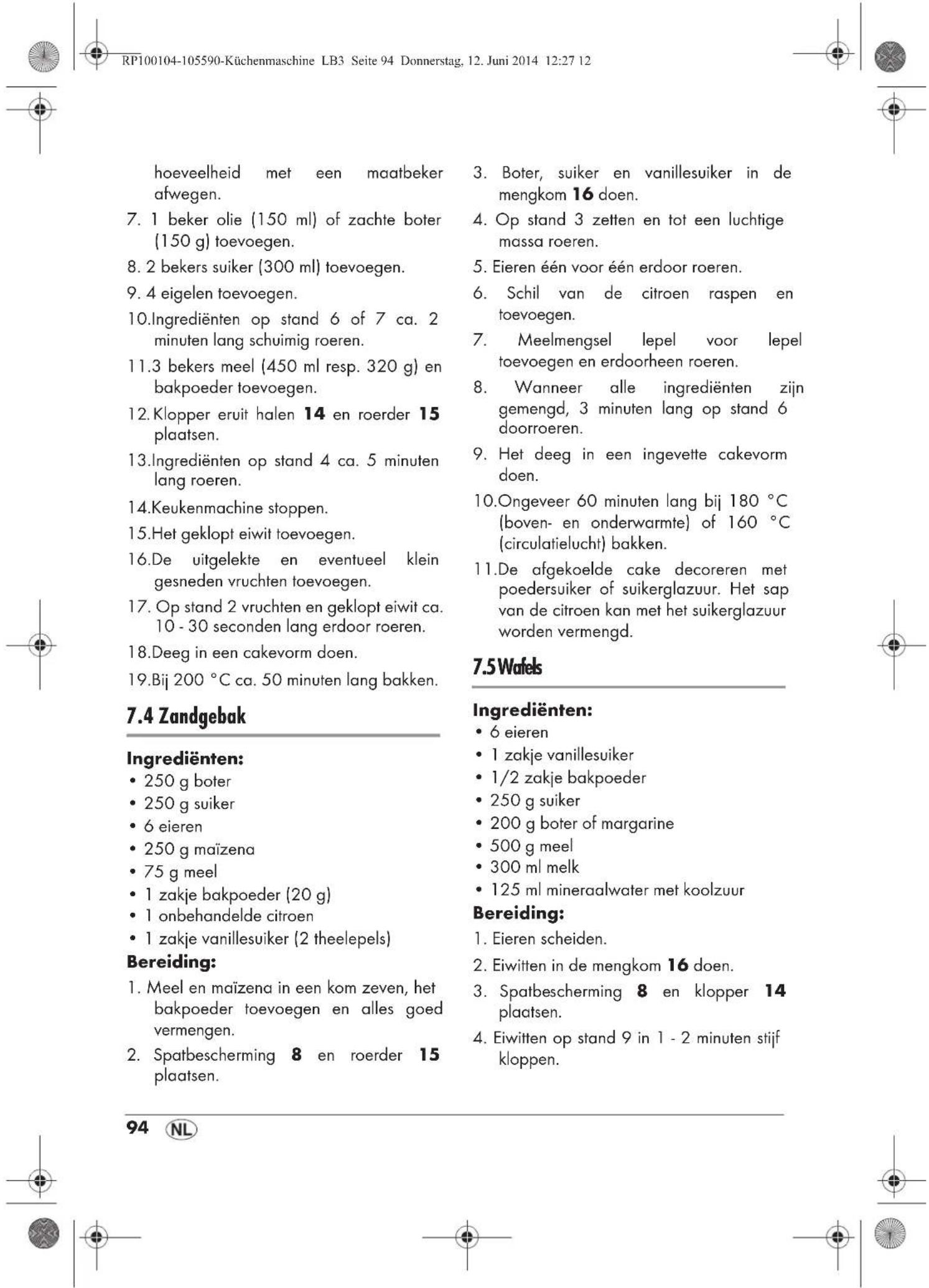 SILVERCREST SKMP 1200 A2 - Snelheid regelen, in- en uitschakelen - 3