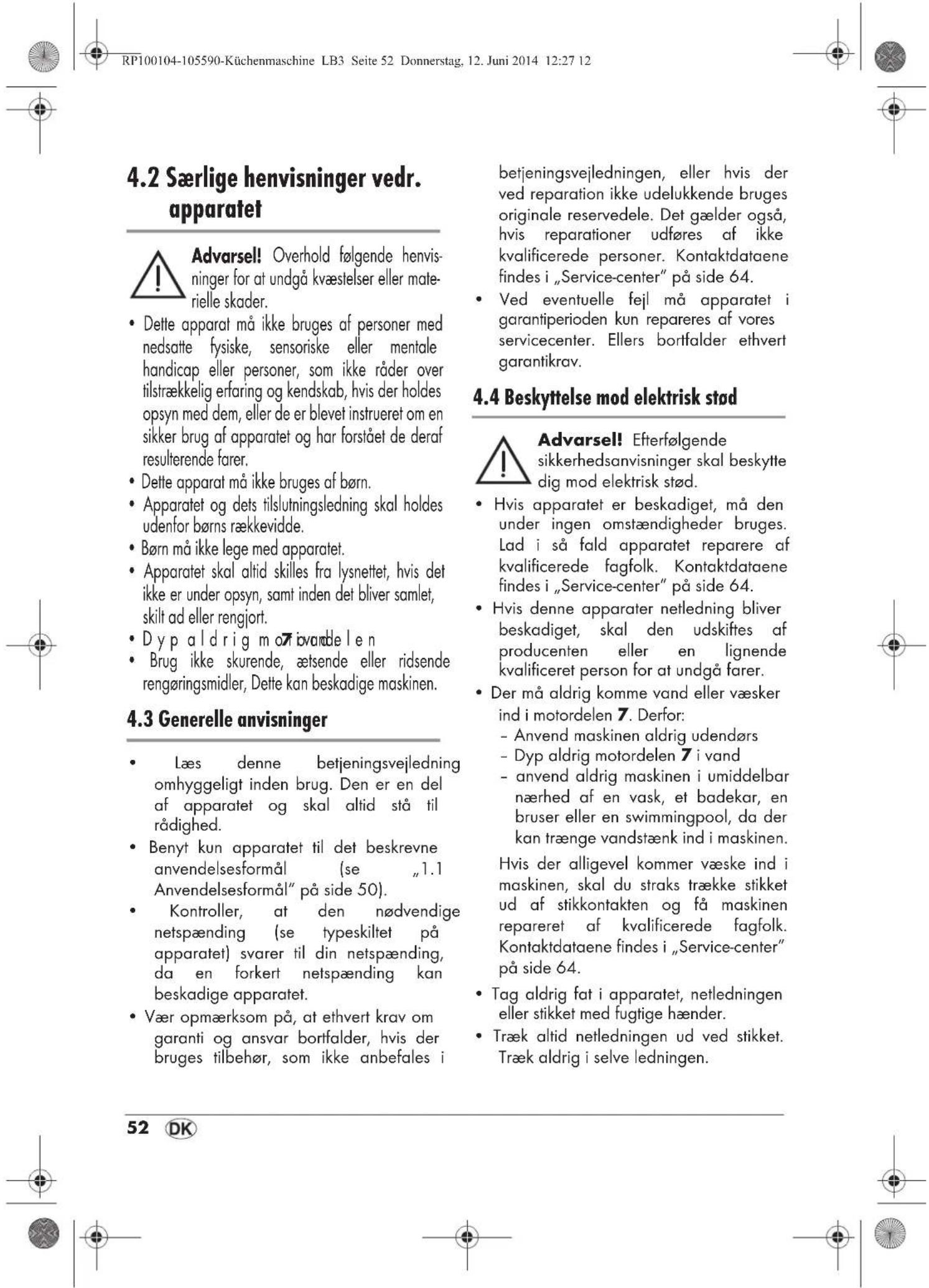 SILVERCREST SKMP 1200 A2 - Tillredning: - 10