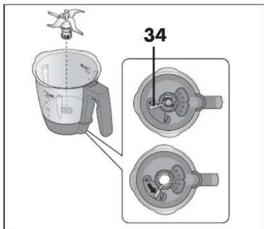 SILVERCREST Monsieur Cuisine Plus SKMK 1200 A1 - DANGER! Risque de bles-sures par coupure! - 1