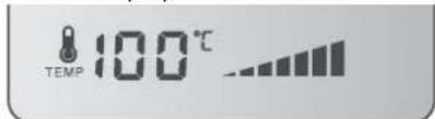 SILVERCREST SKMH 1100 A1 - Setting the temperature - 1