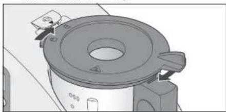 SILVERCREST SKMH 1100 A1 - Positioning the lid of the blender jug - 1