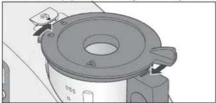 SILVERCREST SKMH 1100 A1 - Deksel voor de blender opzetten - 1