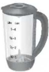 SILVERCREST SKM 550 EDS A1 - Empfohlene Füllmengen - 1
