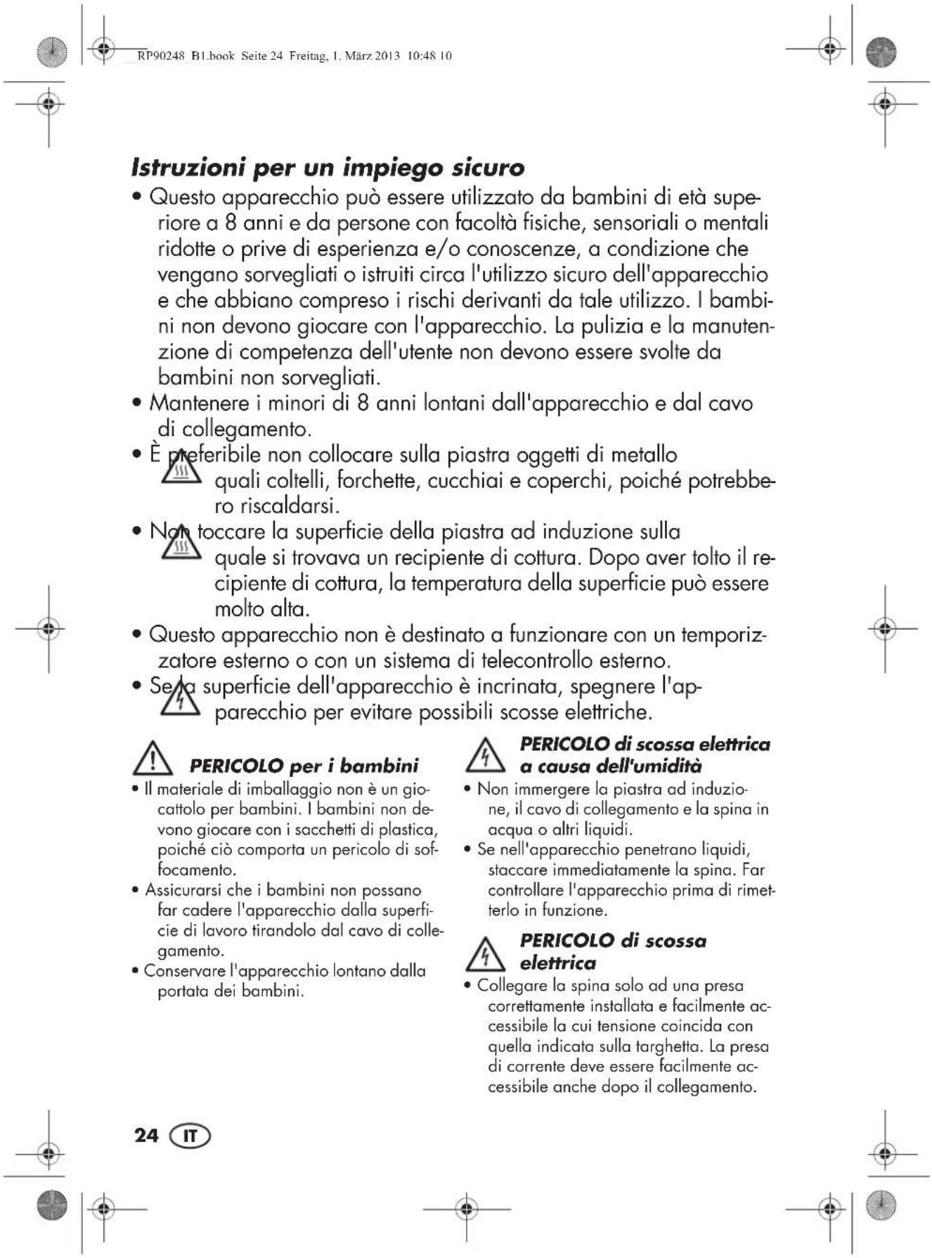SILVERCREST SIKP 2000 B1 - Avvertenze di sicurezza - 2
