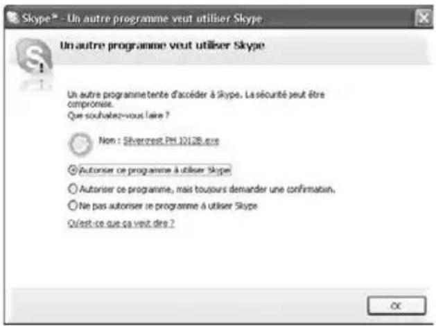 SILVERCREST PH1012 - Configurer le téléphone USB dans Skype - 1