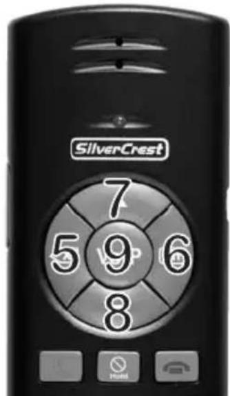 SILVERCREST PH1012 - Funzioni per la navigazione nel menu - 2