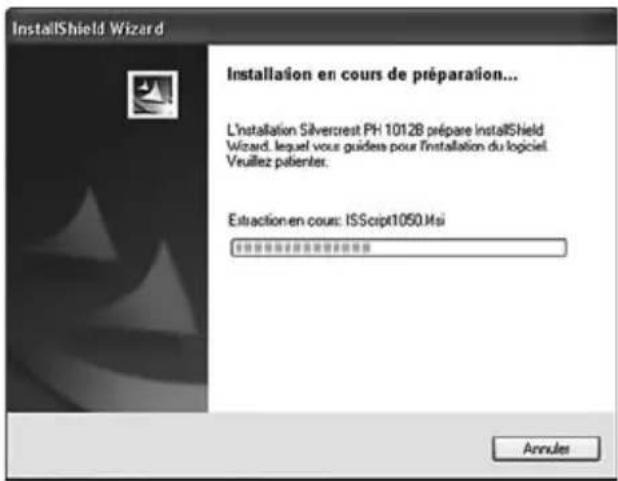 SILVERCREST PH1012 - Installer le téléphone USB avec Windows Vista, XP ou 2000 - 1