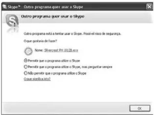 SILVERCREST PH1012 - Configurar o telephone USB no Skype - 1