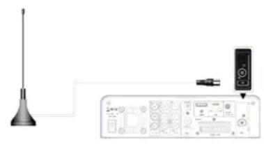 SILVERCREST MR 6100x - De antennae aansluiten - 1