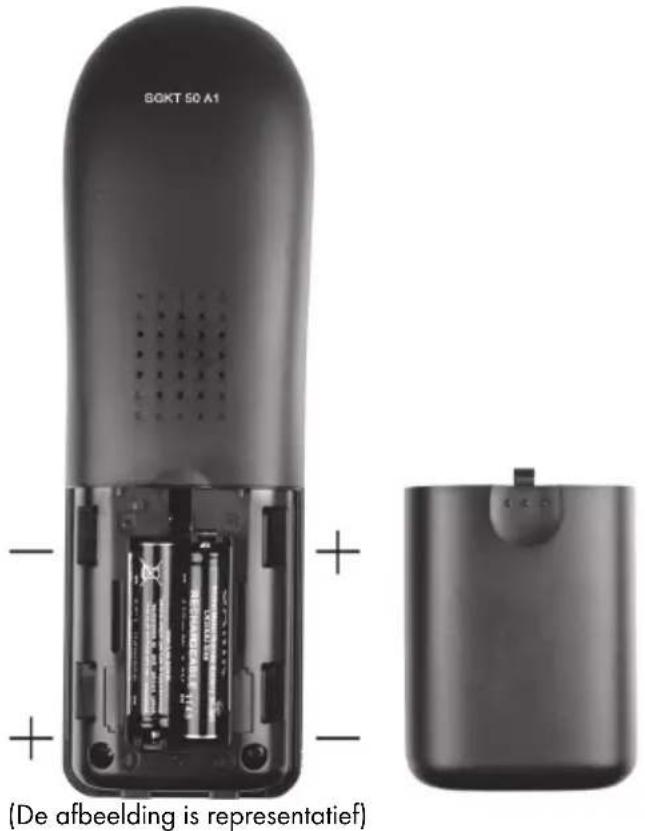 SILVERCREST SGKT 50 A1 - De batterijen in de handsetplaatsen - 1