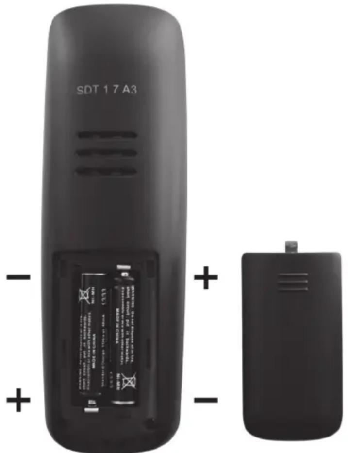 SILVERCREST SDT 1.7 A3 - Inserir as pilhas no telefone portátil - 1