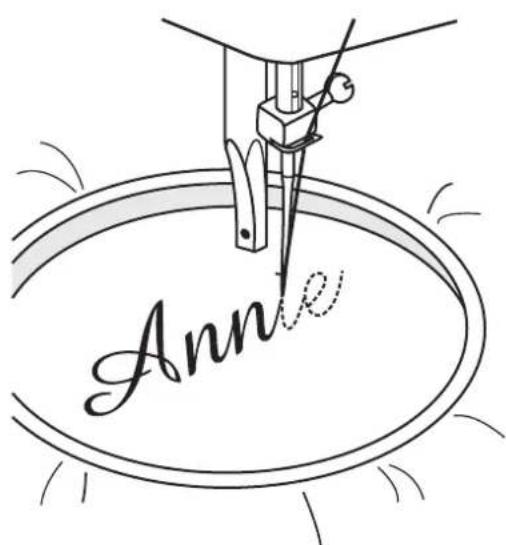 SILVERCREST SNMD 33 A1 - Monogramming and embroidering with embroidery hoop* - 2