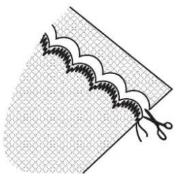 SILVERCREST SNMD 33 A1 - Scallop stitching - 3