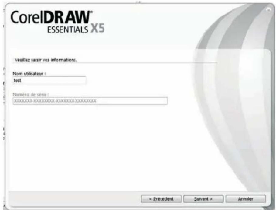 SILVERCREST SGT 106 A1 - Etape 6 : installation de "CorelDRAW® Essentials OEM" - 3