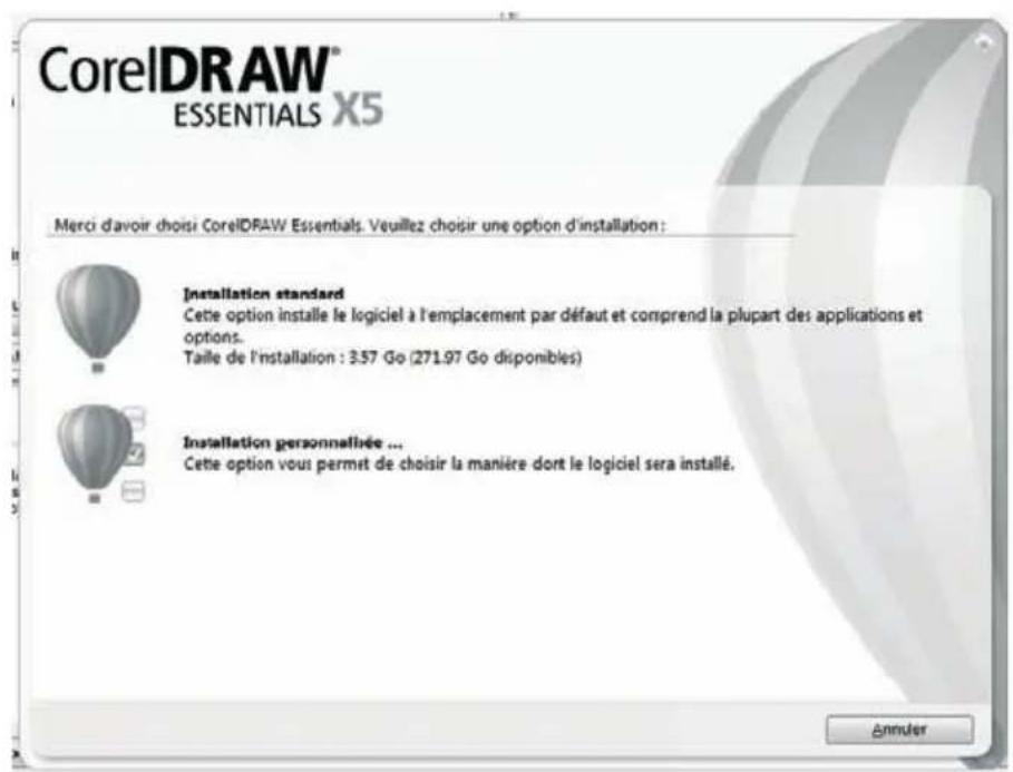 SILVERCREST SGT 106 A1 - Etape 6 : installation de "CorelDRAW® Essentials OEM" - 4