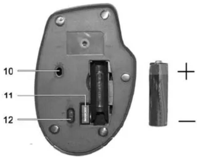 SILVERCREST OML807 - De batterij plaatsen - 1