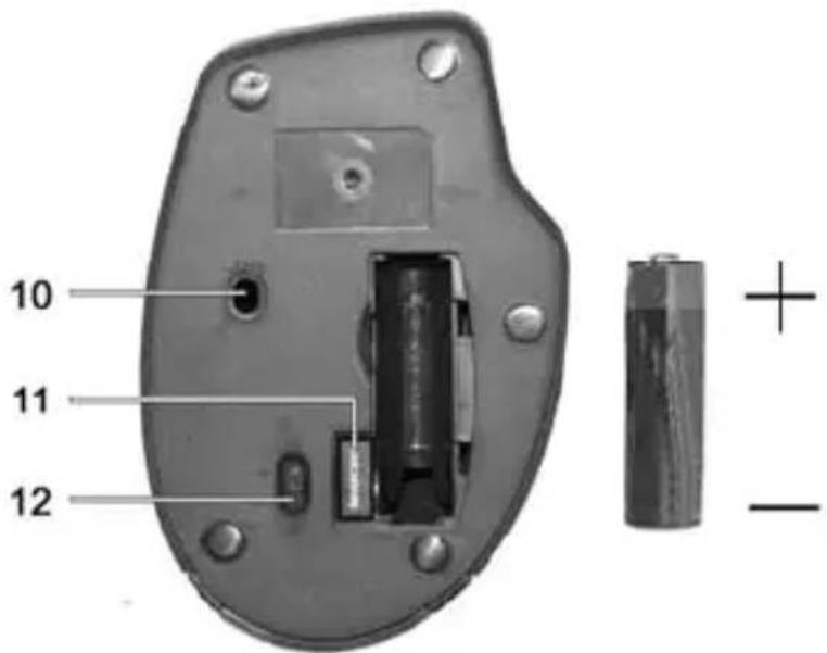 SILVERCREST OML807 - Batterie einlegen - 1