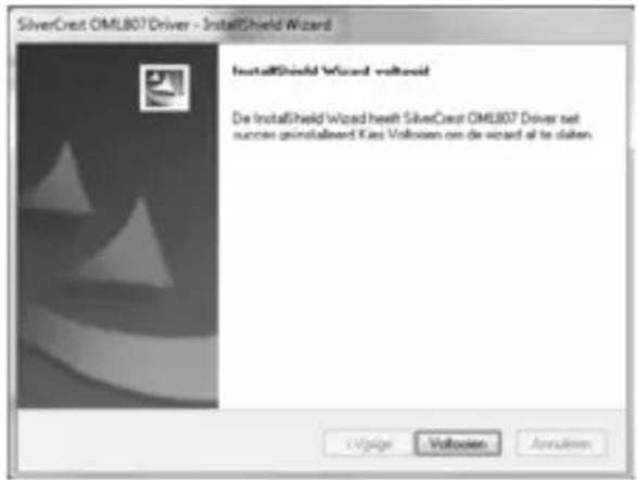 SILVERCREST OML807 - Software installeren - 3