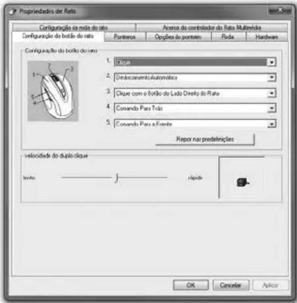 SILVERCREST SFM 4 A1 - Configuração dos botões do rato - 1