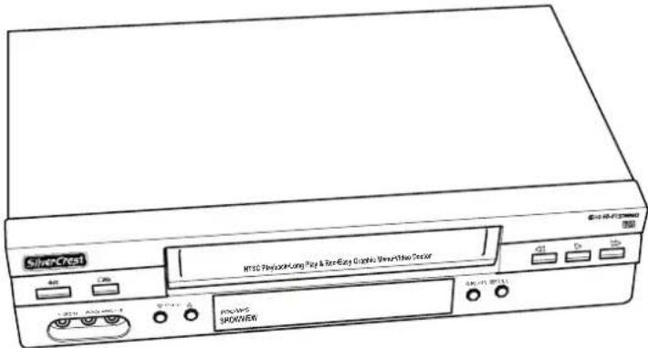 SILVERCREST MN10 - Magnétoscope VCR-5100 - 1