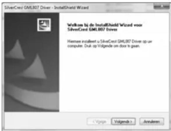 SILVERCREST GML807 - Software installeren - 1