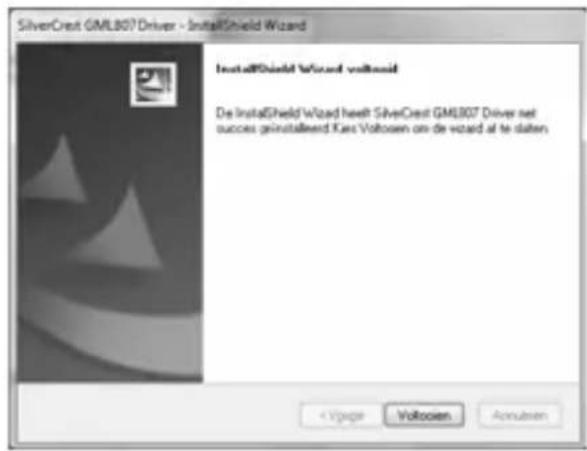 SILVERCREST GML807 - Software installeren - 3