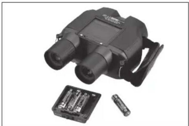NIKON StabilEyes 14x40 - 電池の入い方 - 2