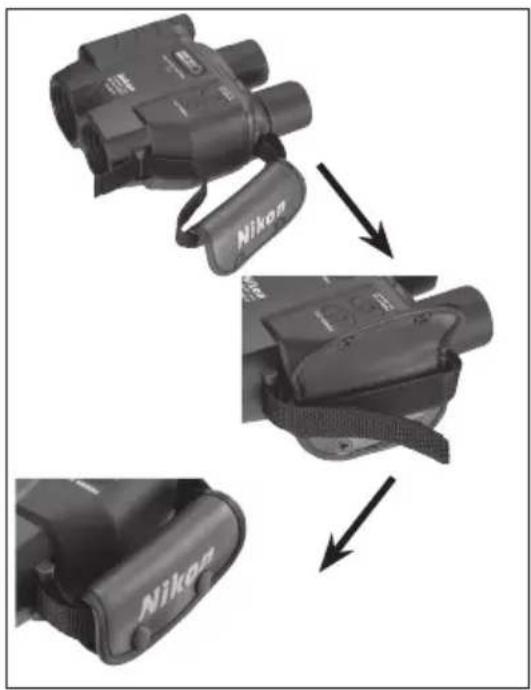 NIKON StabilEyes 14x40 - Anbringen der Handschlaufe - 1