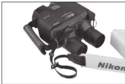 NIKON StabilEyes 14x40 - Instalación de la banda para el=cuello - 2