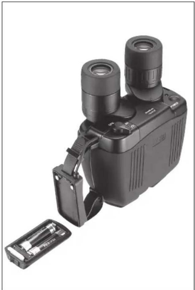 NIKON Stabileyes 12x32 - 電池の入れ方 - 2