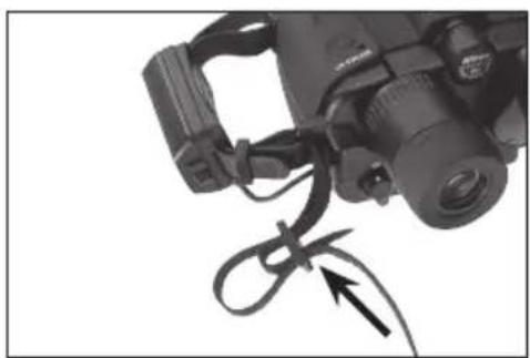 NIKON Stabileyes 12x32 - Fixation de la bandoulière - 3