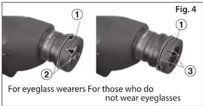 NIKON PROSTAFF 5 82A - Eyepiece cup (Fig. 4) - 1