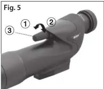 NIKON PROSTAFF 5 82A - Focusing (Fig.5) - 1