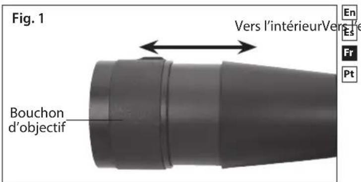 NIKON PROSTAFF 5 82A - Placez l'oculaire SEP-25, SEP-38W ou SEP-20-60 - 1
