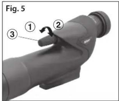 NIKON PROSTAFF 5 82A - Enfoque (Fig. 5) - 1