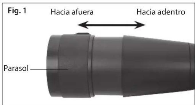 NIKON PROSTAFF 5 82A - Colocacion del ocular SEP-25, SEP-38W o SEP-20-60 - 1