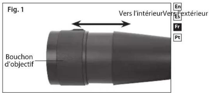 NIKON PROSTAFF 5 60A - Placez l'oculaire sep-25, sep-38w ou sep-20-60 - 1