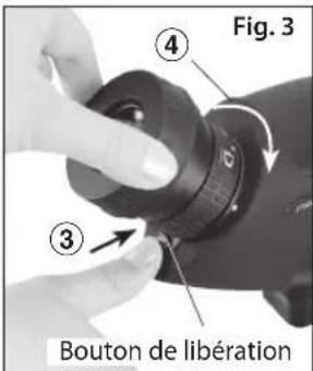 NIKON PROSTAFF 5 60A - Placez l'oculaire sep-25, sep-38w ou sep-20-60 - 3