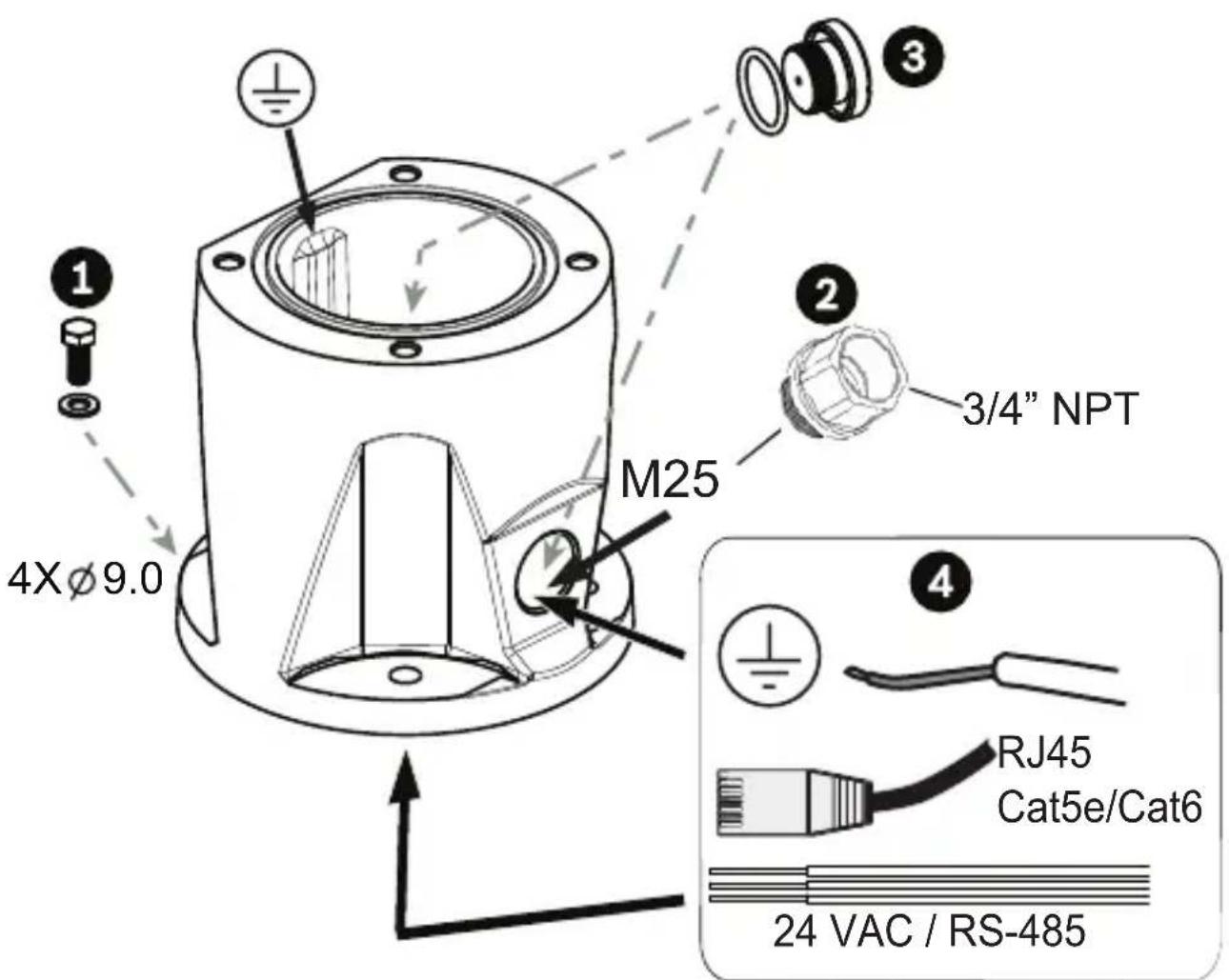 BOSCH MIC Hinged DCA - Advarsel! - 8