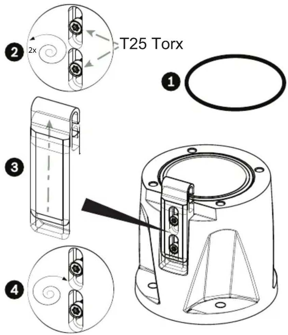 BOSCH MIC Hinged DCA - Предупреждение! - 2