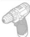 BOSCH GSR 10 8 VEC Professional - Symbol Znaczenie - 1