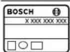 BOSCH GSR 10 8 VEC Professional - Simbologia Significado - 2