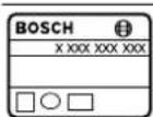 BOSCH GSR 10 8 VEC Professional - Symbol Znaczenie - 2